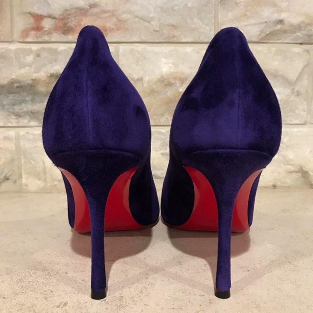 size 37.5 purple decoltish 85